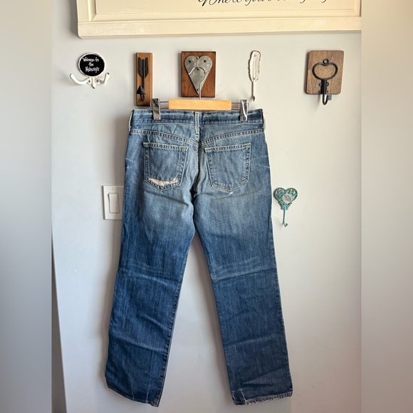 Women’s Blue Distressed Jeans - Picture 4 of 4